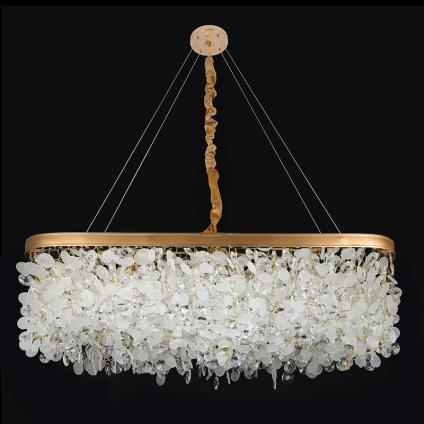 Люстра 0522/8/800 T FGD золото/хрусталь 8x60W E14 d800 h900, MIX24